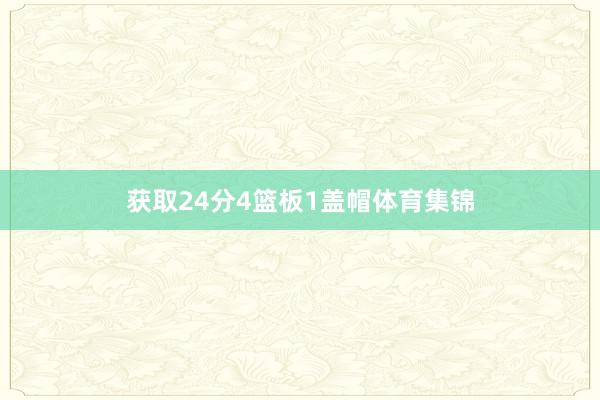 获取24分4篮板1盖帽体育集锦