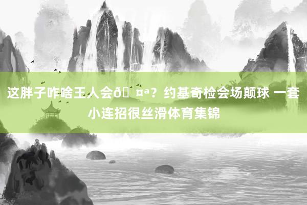 这胖子咋啥王人会🤪？约基奇检会场颠球 一套小连招很丝滑体育集锦