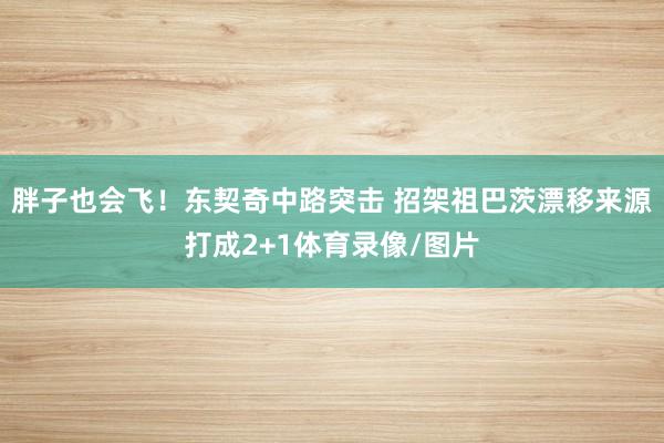 胖子也会飞！东契奇中路突击 招架祖巴茨漂移来源打成2+1体育录像/图片