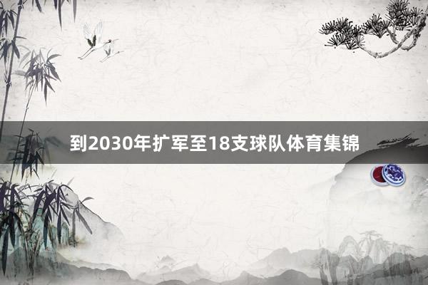 到2030年扩军至18支球队体育集锦