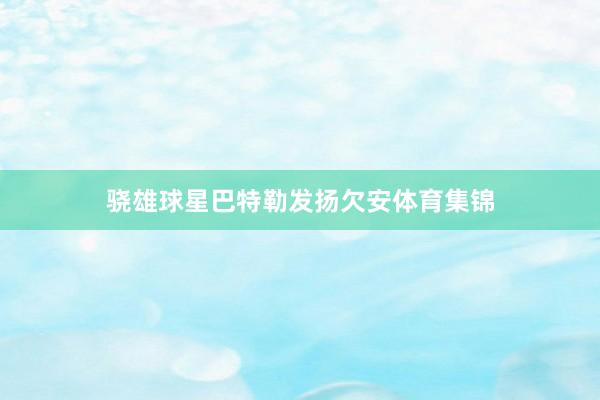 骁雄球星巴特勒发扬欠安体育集锦