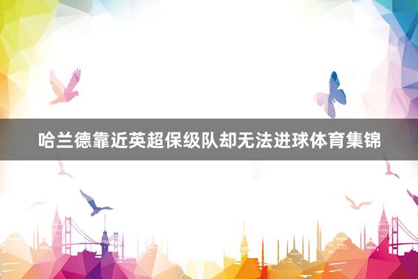 哈兰德靠近英超保级队却无法进球体育集锦