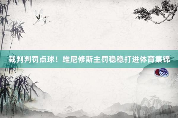 裁判判罚点球！维尼修斯主罚稳稳打进体育集锦